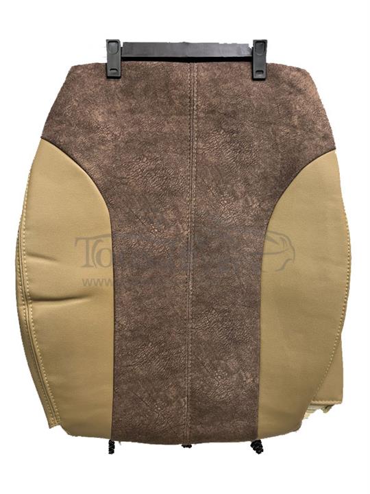 روکش صندلی نیسان ماکسیما بغل چرم وسط مخمل خارجی سدری و کرم